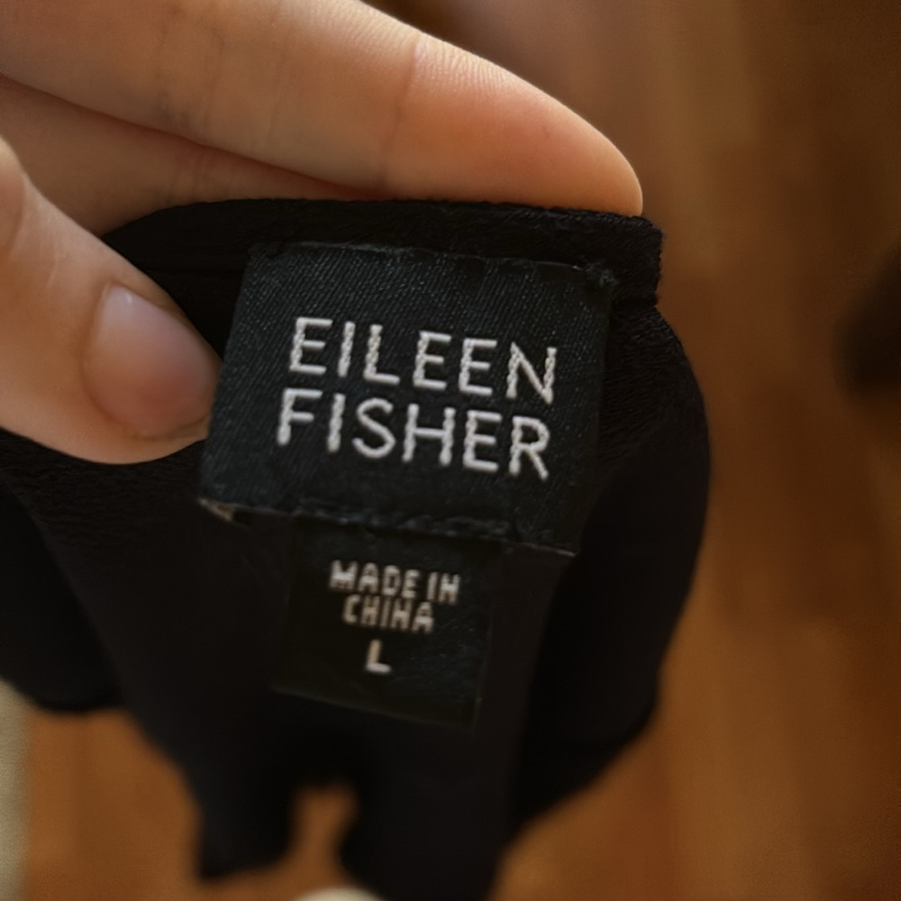 black eileen fisher tank - Picture 3 of 3